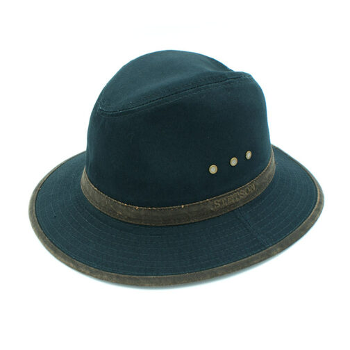 Sombrero Stetson tela Azul marino