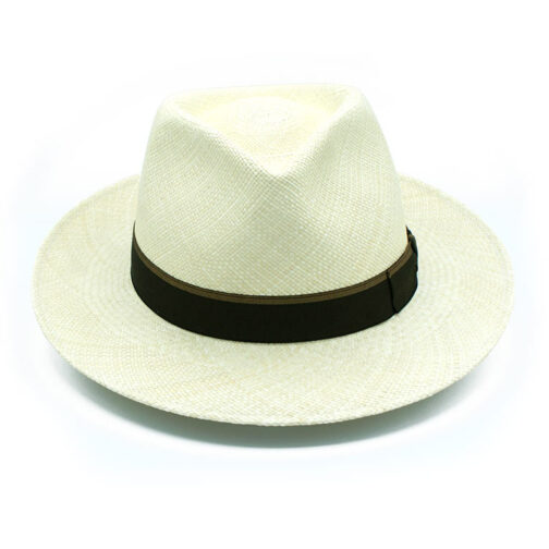 Sombrero Panamá Fernández y Roche cinta bicolor