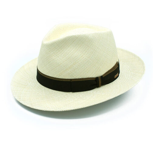 Sombrero Panamá Fernández y Roche con cinta bicolor