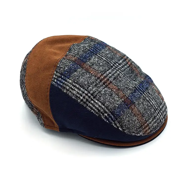 Visera Marone de Alpaca y Algodón
