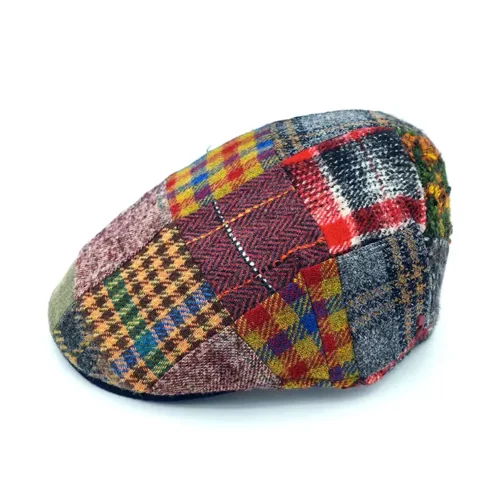 Visera Alfonso D’Este – 100% Lana en Patchwork Multicolor