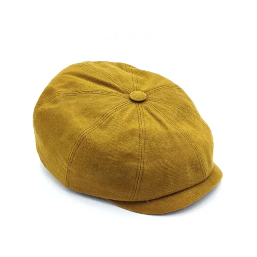 Visera Stetson – 100% Algodón Color Mostaza (Incluye Llavero) - Imagen 4