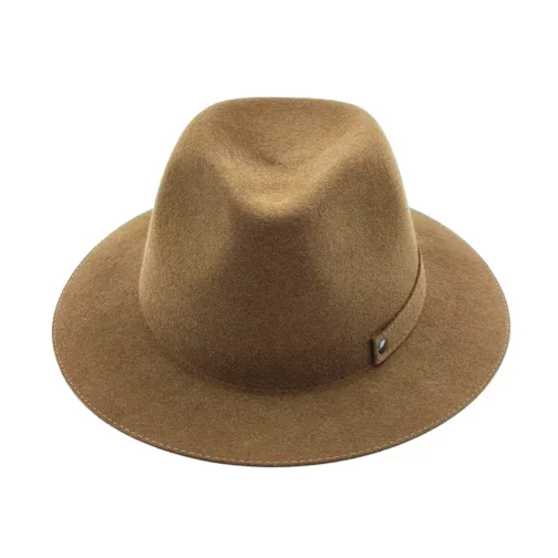 Sombrero Panizza – Fieltro de Conejo Hecho a Mano (Impermeable, Italia) - Imagen 2
