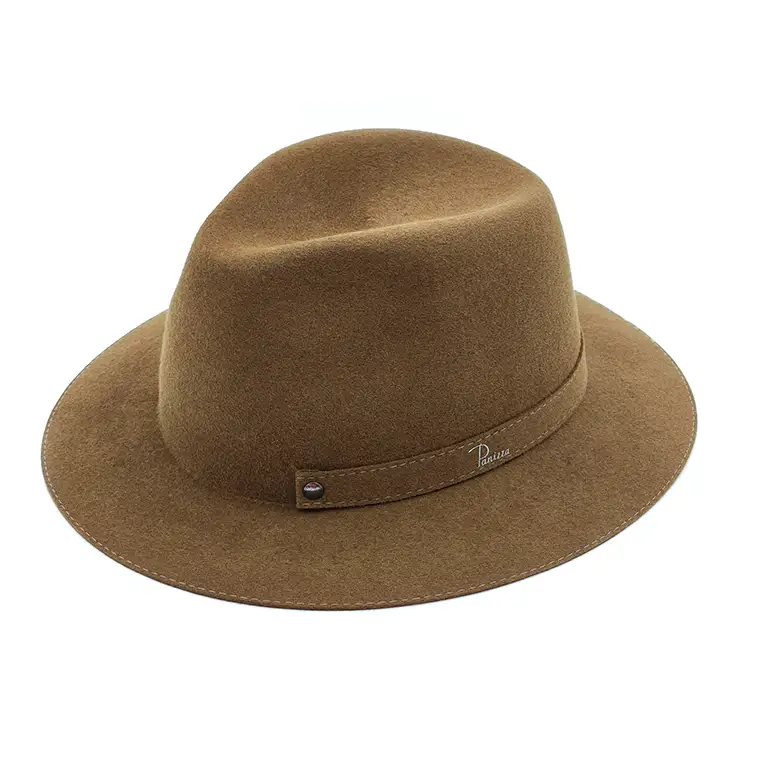Sombrero Panizza – Fieltro de Conejo Hecho a Mano (Impermeable, Italia)