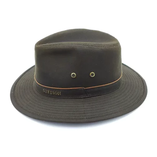 Sombrero Stetson – Algodón Encerado Impermeable - Imagen 2