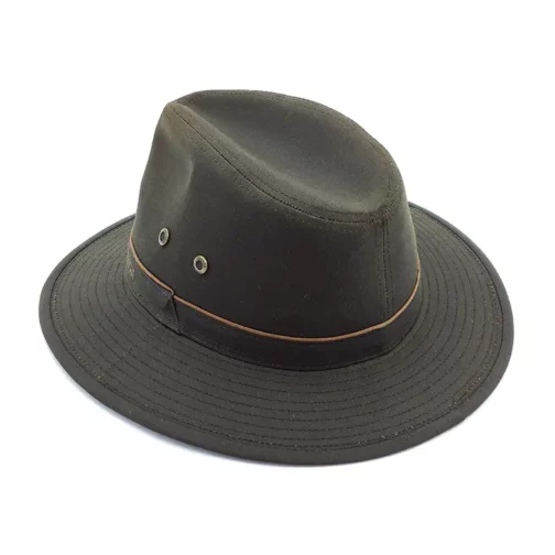 Sombrero Stetson – Algodón Encerado Impermeable - Imagen 3