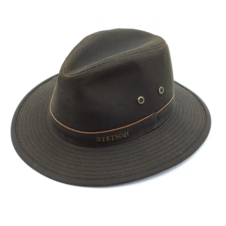 Sombrero Stetson – Algodón Encerado Impermeable