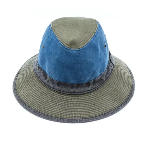 Sombrero Crambes – Tipo Safari Tricolor, 100% Algodón