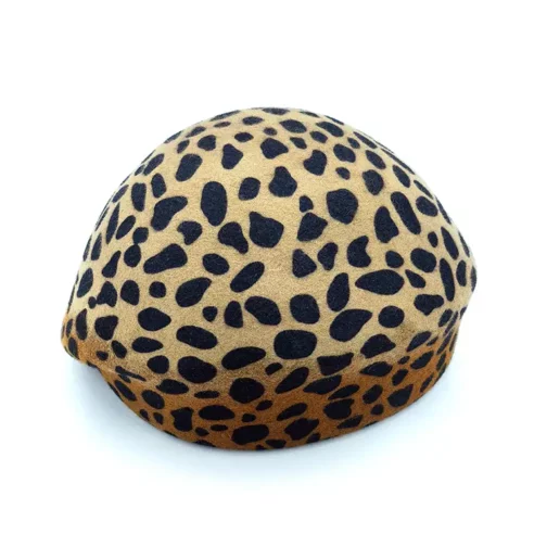 Boina Poesia d'Élite – Fieltro Animal Print - Imagen 3