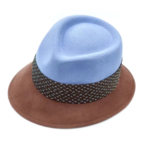 Sombrero Bedacht Bicolor – Fieltro y Lana, Fabricado en Alemania