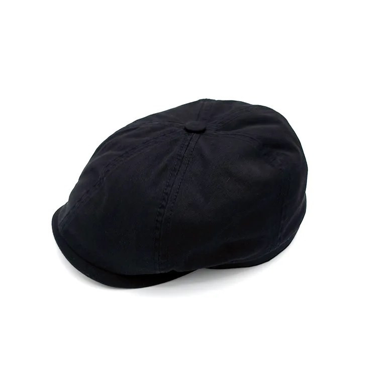 Gorra Stetson de algodón negro