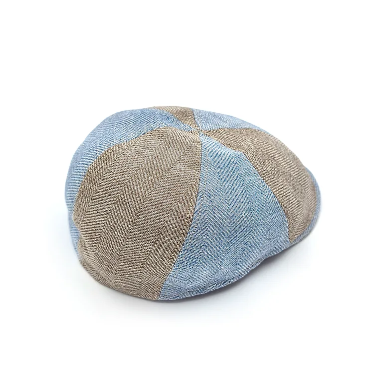 Gorra Marone de algodón y lino - Imagen 3