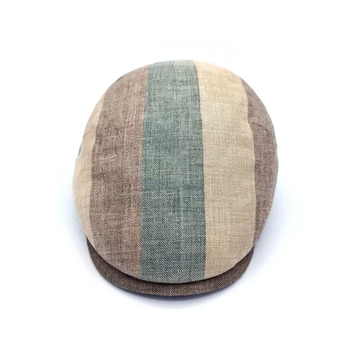 Gorra Beirets de lino multicolor