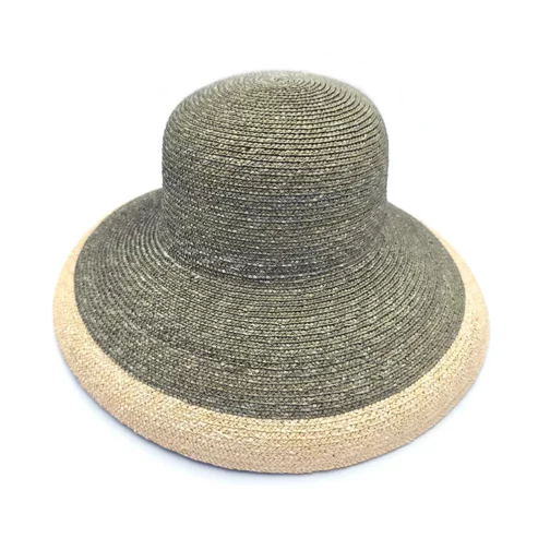 Sombrero Seeberger de paja bicolor