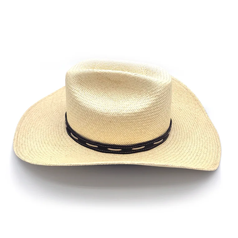 Sombrero Panamá estilo tejano Fernández y Roche - Imagen 3