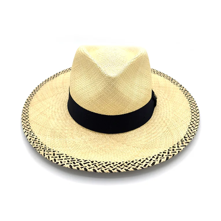 Sombrero Panamá de ala ancha Hat Club - Imagen 2