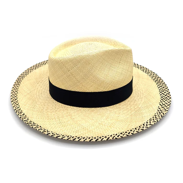 Sombrero Panamá de ala ancha Hat Club - Imagen 3