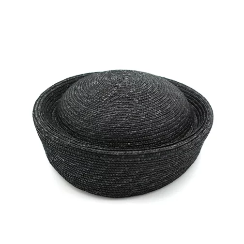 Casquete de paja Seeberger para mujer