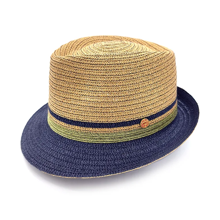 sombrero bicolor elegante verano