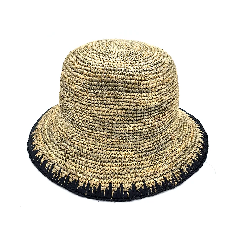 sombrero de paja mujer verano natural